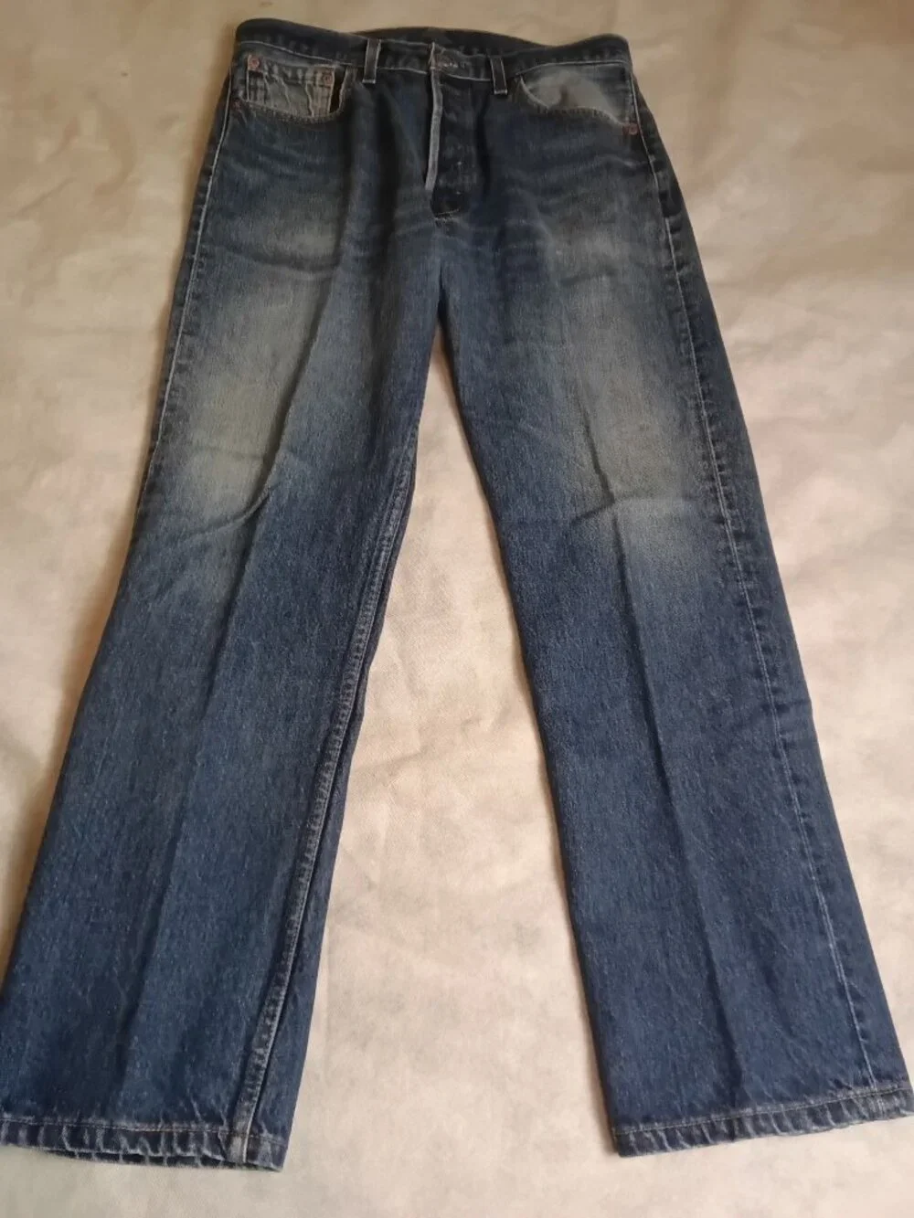 Vintage 90s Levi's 501 Button Fly Jeans 34x30 501 USA Paper Tag